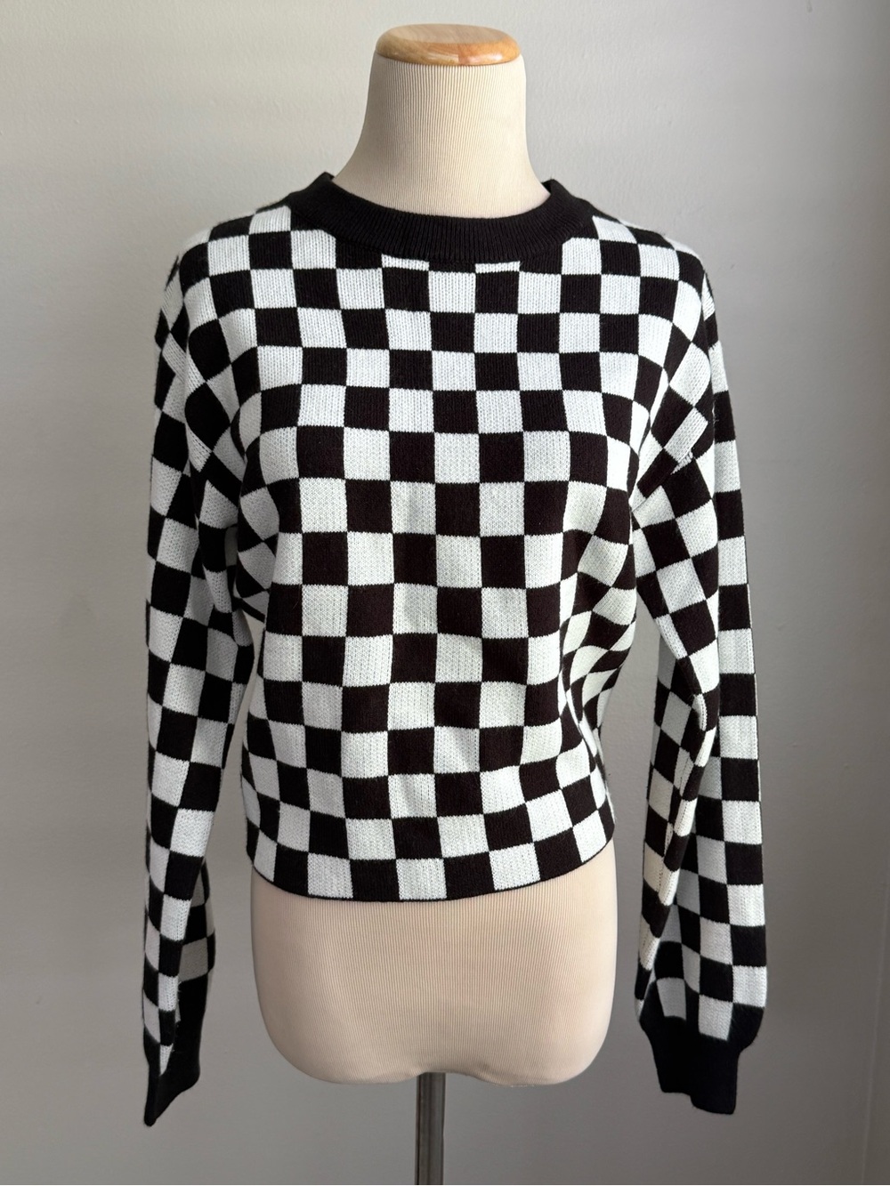 H&M Checkerboard Sweater